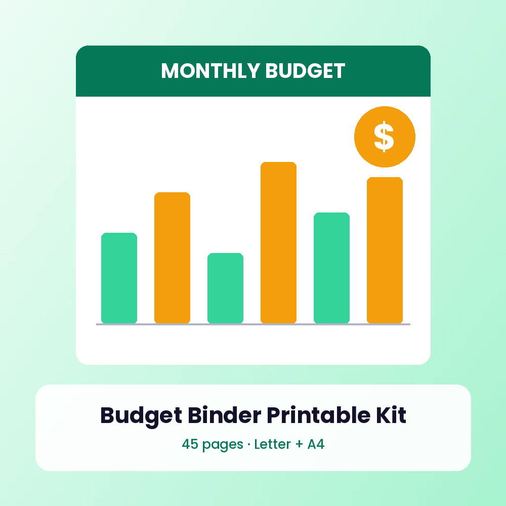 Budget Binder Printable Kit